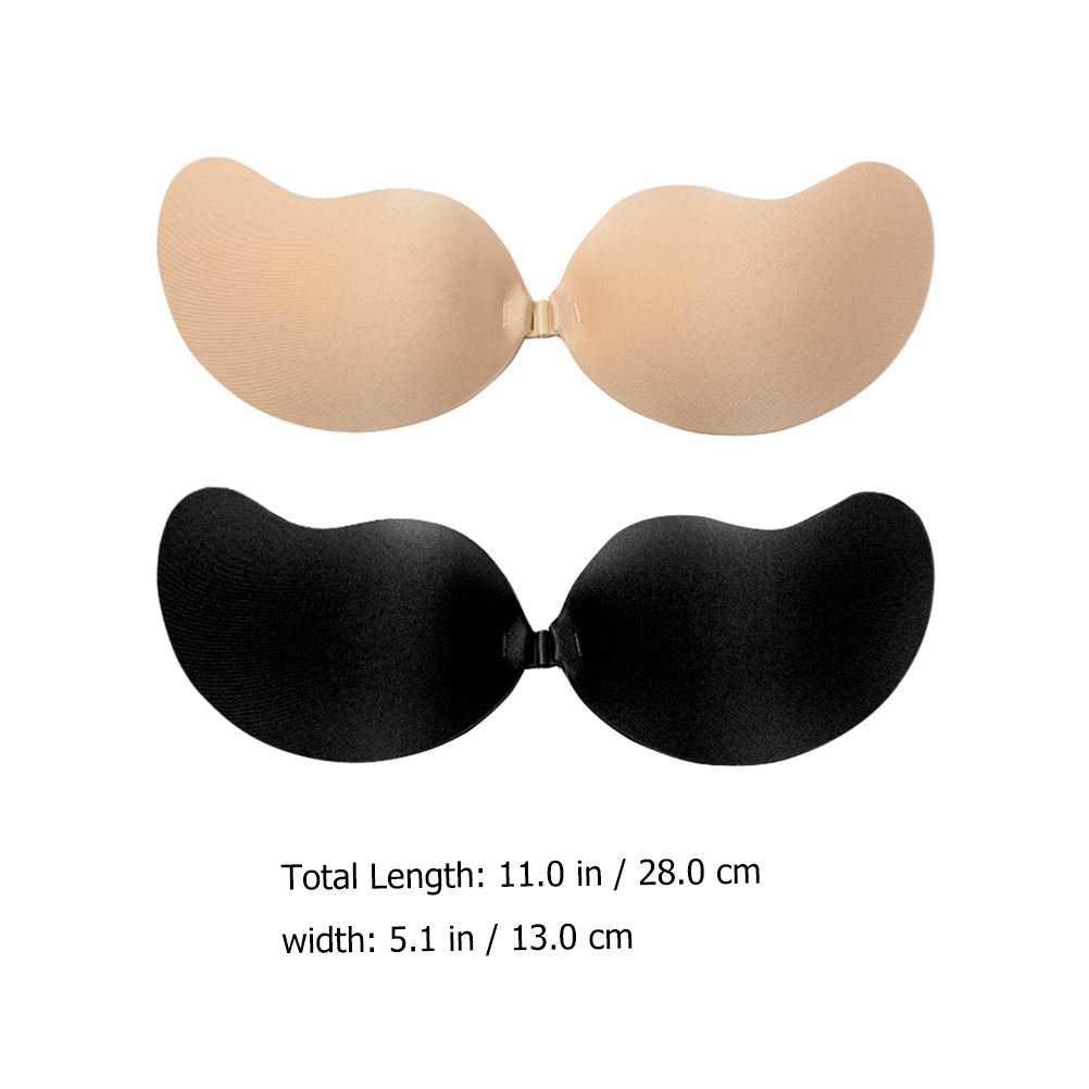 2枚入り、目立たない粘着式ストラップレスブラ、超薄型でバスト - Strapless Bra Backless のレビューと価格